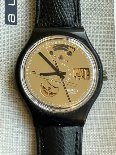 Swatch automatic black - swatch, "black