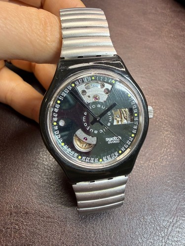 Swatch automatic black - swatch, motion
