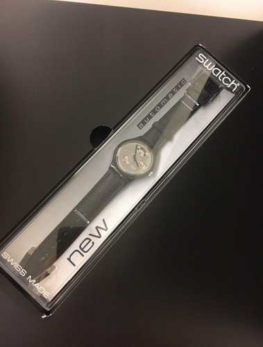 Swatch automatik sab100 black - automatik,