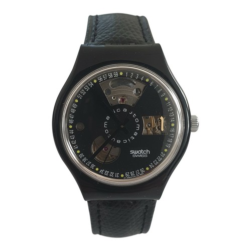 Swatch black motion - swatch, motion"