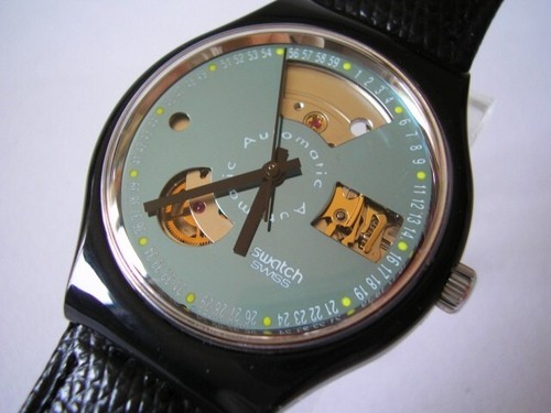 Swatch automatic black motion - swatch,