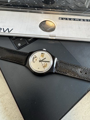 Swatch automatic black - swatch, motion